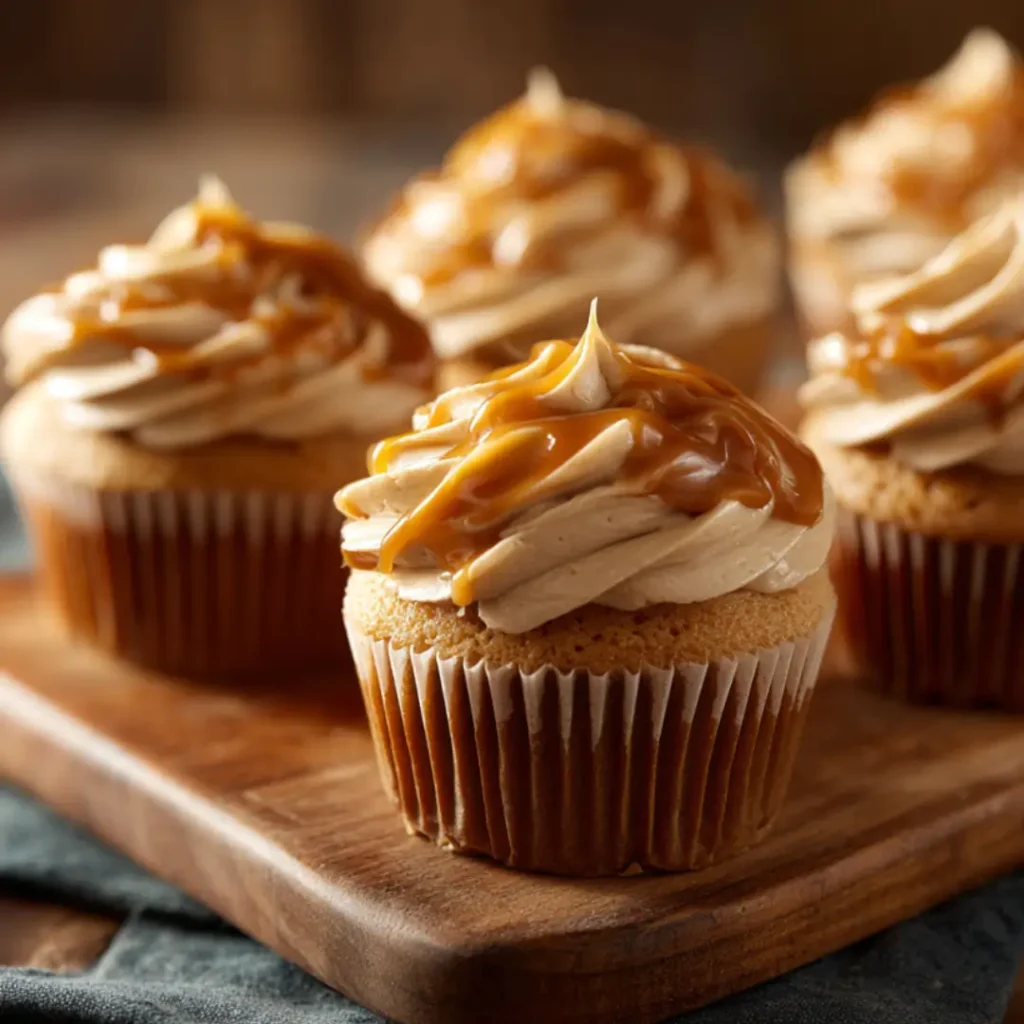 Caramel cupcakes