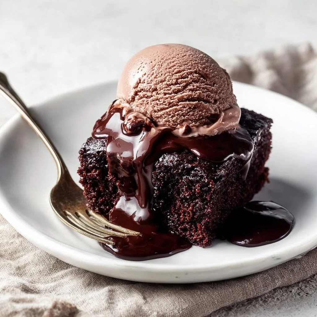 Chocolate sheet cake with rich chocolate ganache topping