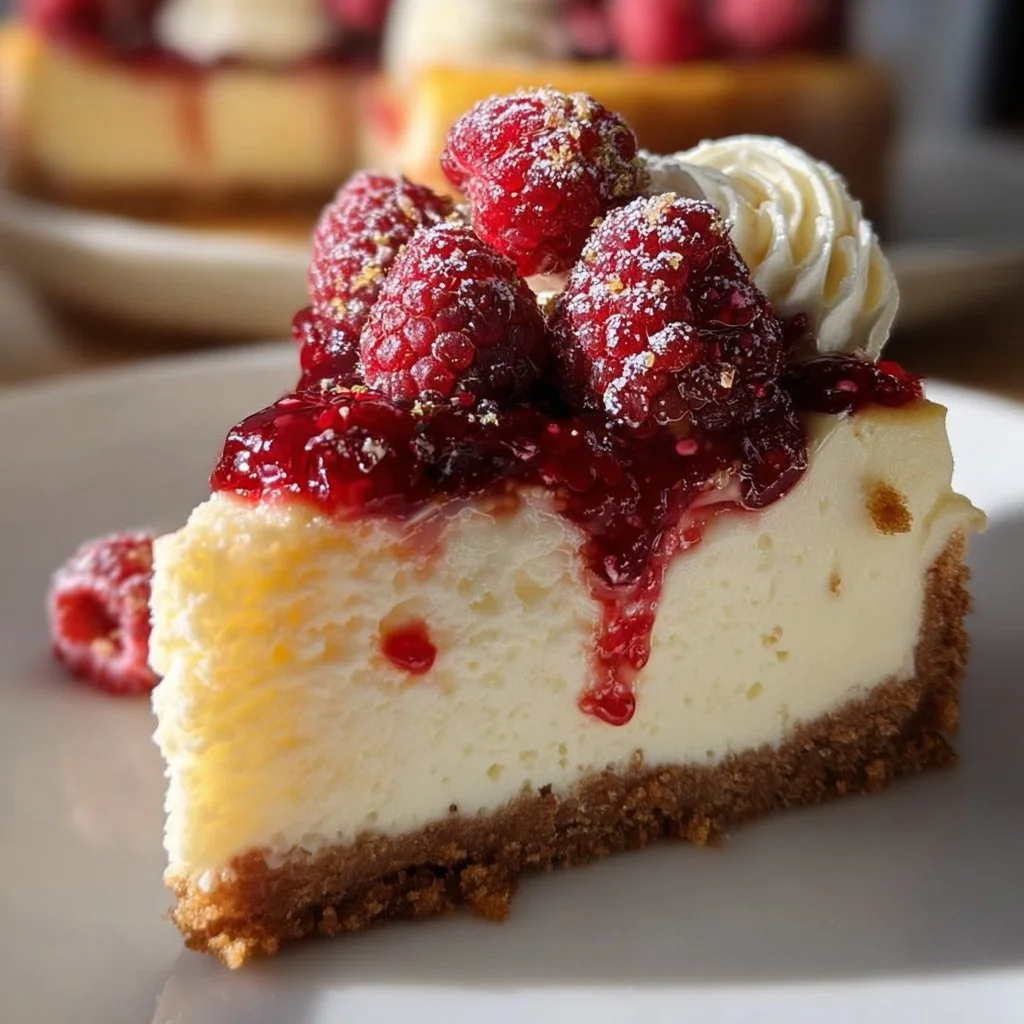 Delicious Christmas cheesecake decorated with festive toppings for the holiday season