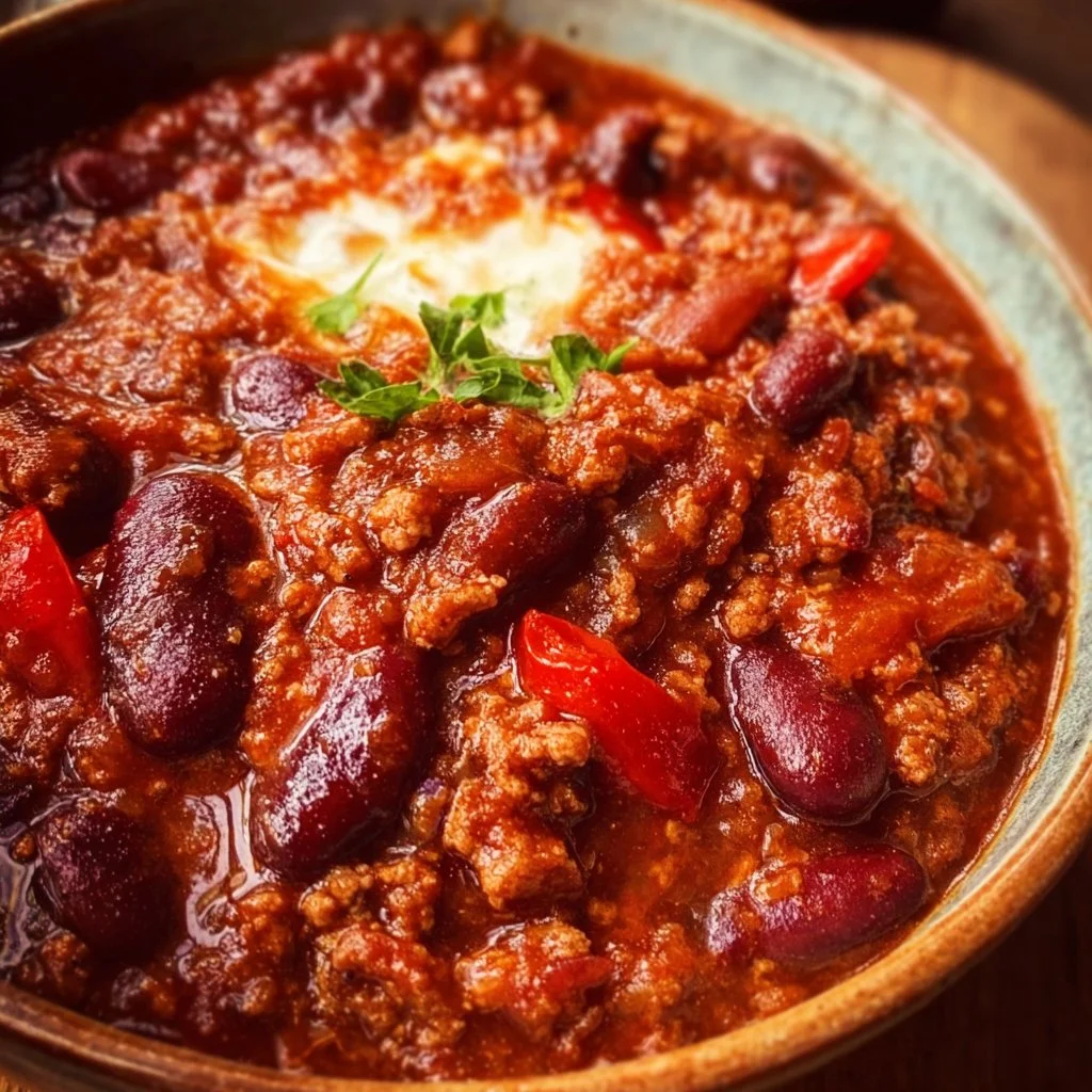 Gordon Ramsay's delicious Chili Con Carne dish served in a bowl