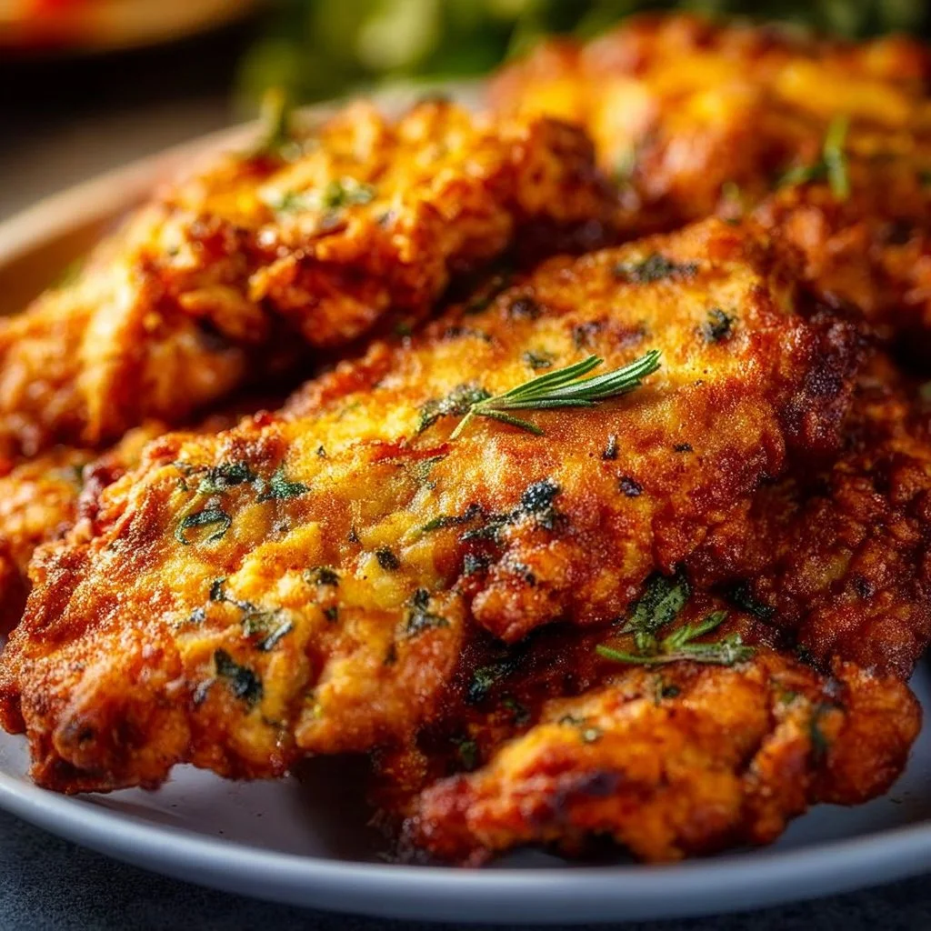 Tender melt in your mouth chicken breast served on a plate