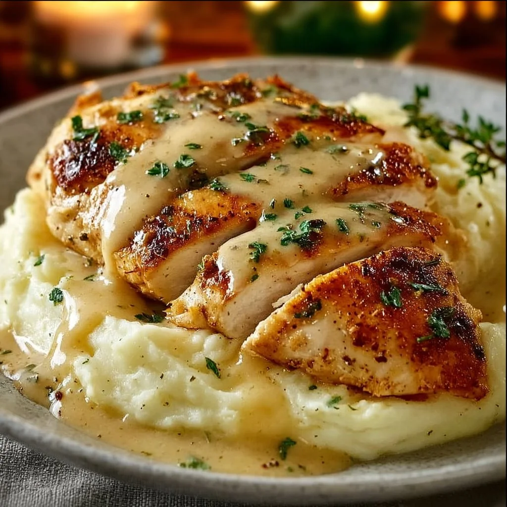 Delicious melt in your mouth chicken breast recipe ready to serve