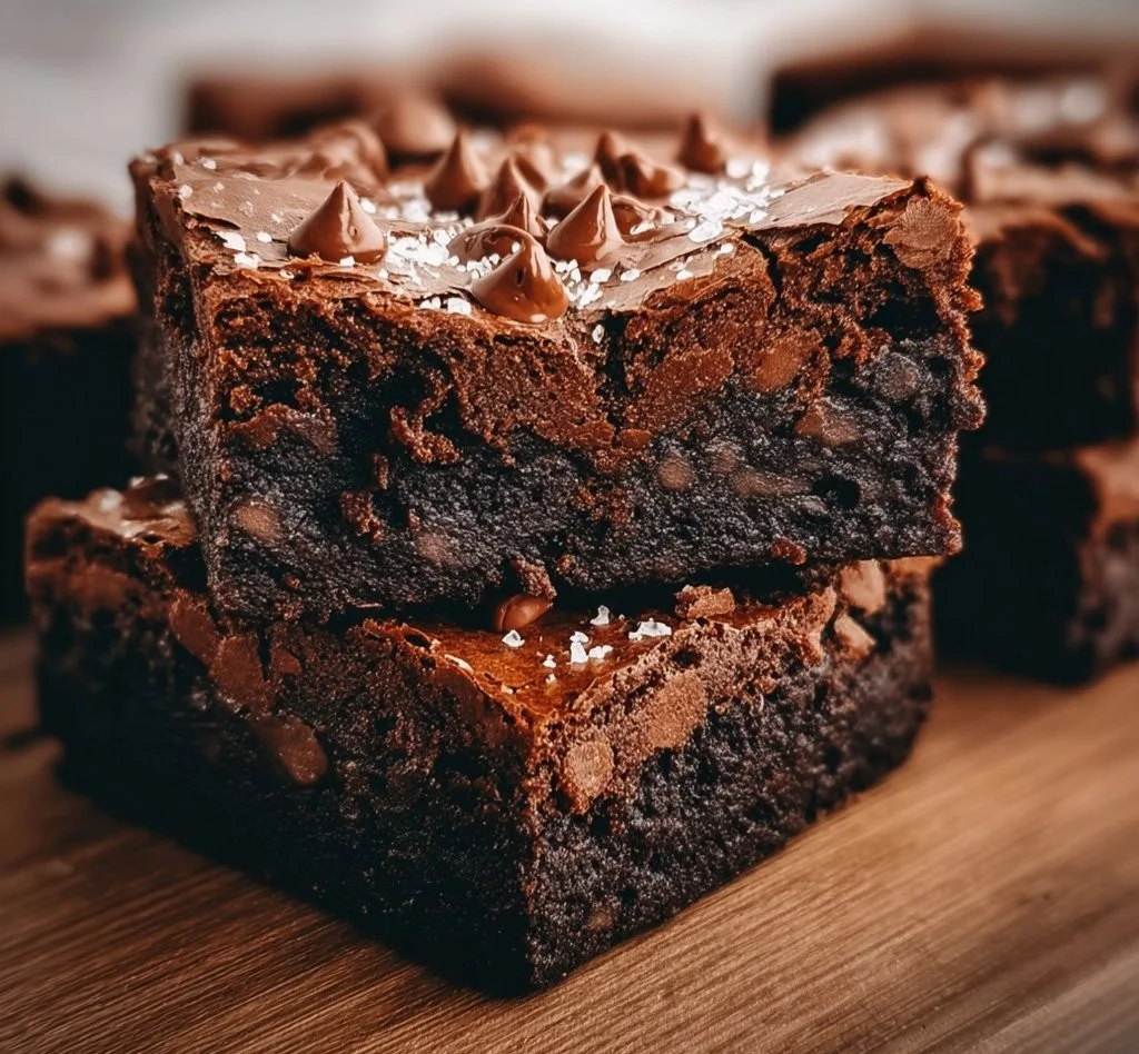 Decadent brownies made with cottage cheese for a healthier dessert option