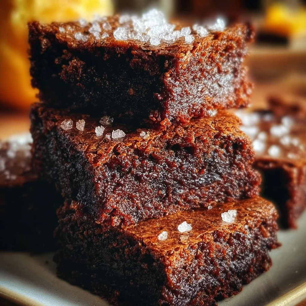 Decadent spiced gingerbread brownies with rich chocolate and holiday spices