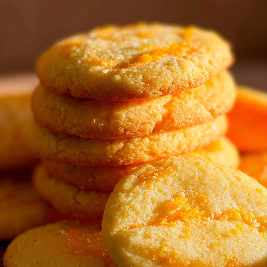 Delicious Creamsicle Orange Cookies with vibrant color and creamy frosting.