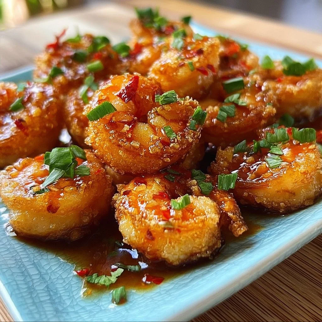 Delicious Honey Garlic Shrimp Bites served as an appetizer