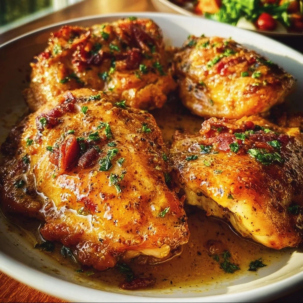 Delicious Marry Me Chicken recipe served with creamy sauce and herbs