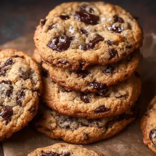 Delicious homemade chocolate chip cookies on a cooling rack