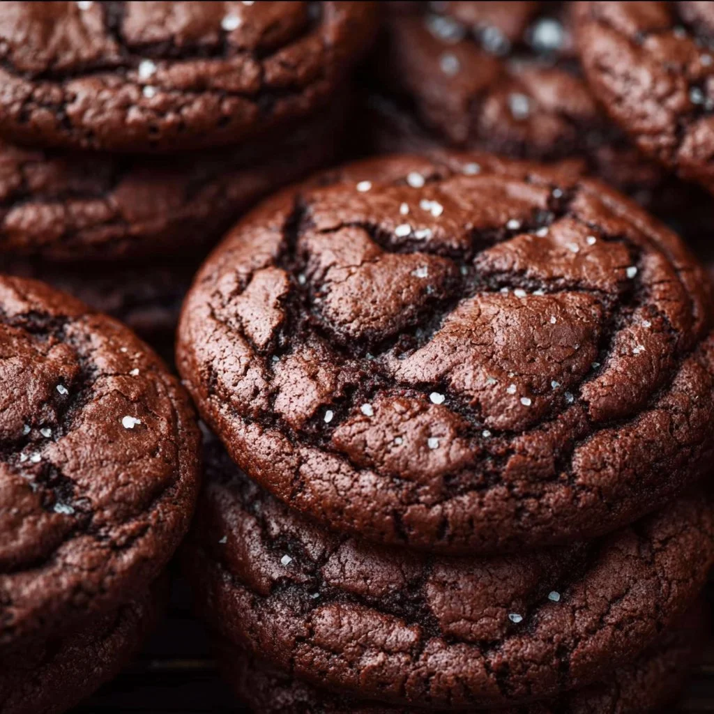 Delicious brownie cookies with a chewy texture and rich chocolate flavor