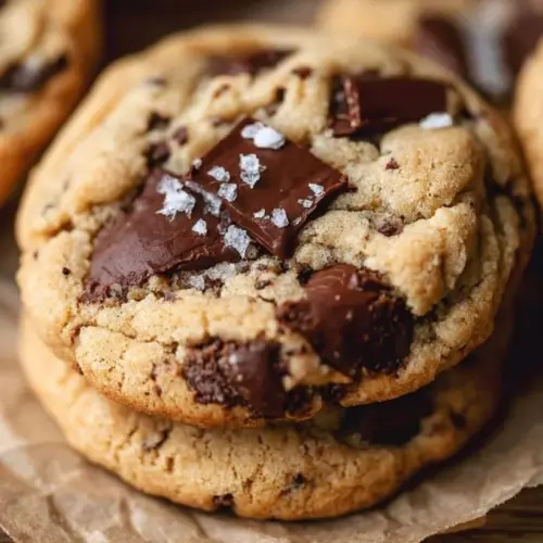 Chewy protein chocolate chip cookies with a rich chocolate flavor