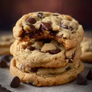 Delicious copycat Crumbl chocolate chip cookies on a baking tray