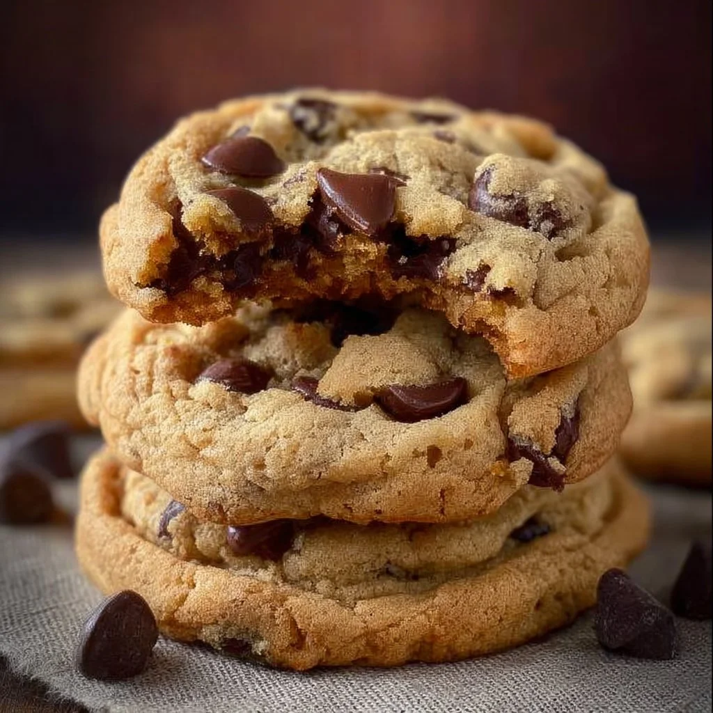 Delicious copycat Crumbl chocolate chip cookies on a baking tray