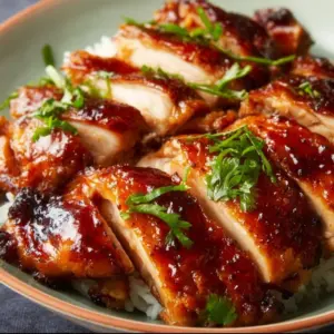 Air fryer soy sauce chicken cooked to perfection in 30 minutes