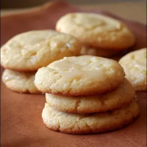 Kentucky Butter Cake Cookies fresh out of the oven, golden and flaky