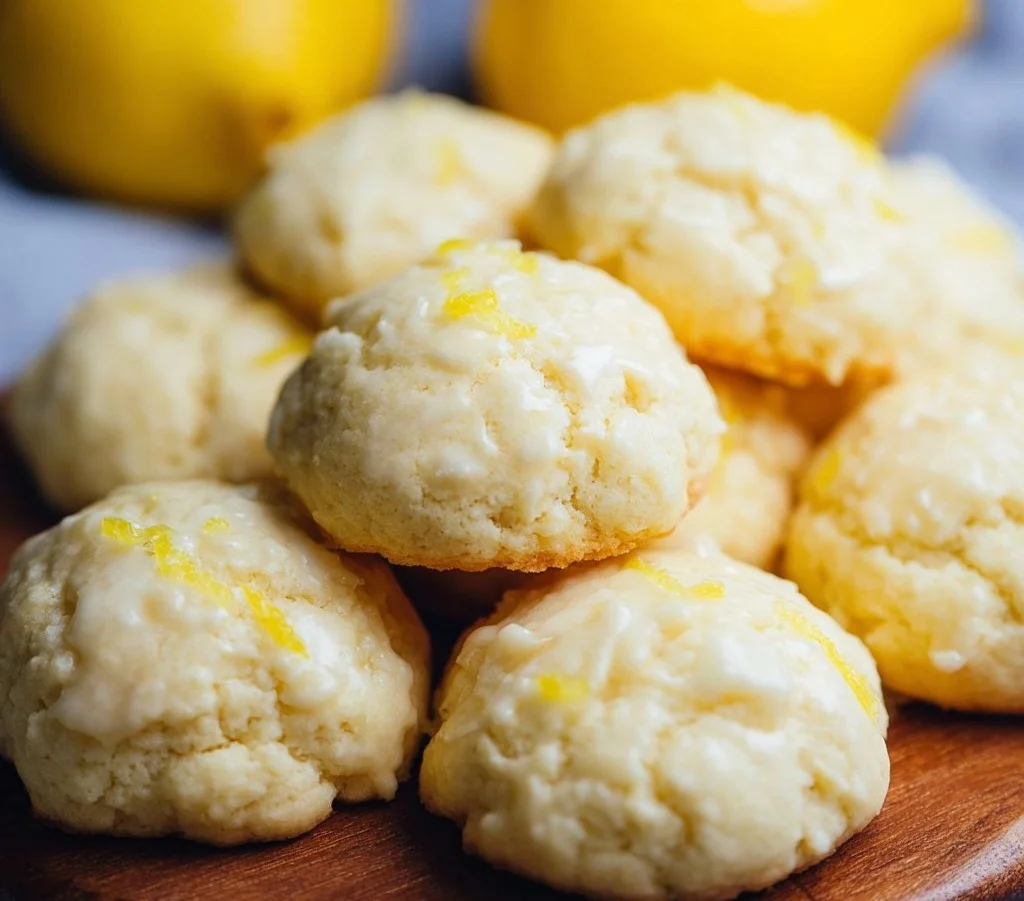 Delicious Lemon Ricotta Cookies with a zesty citrus flavor